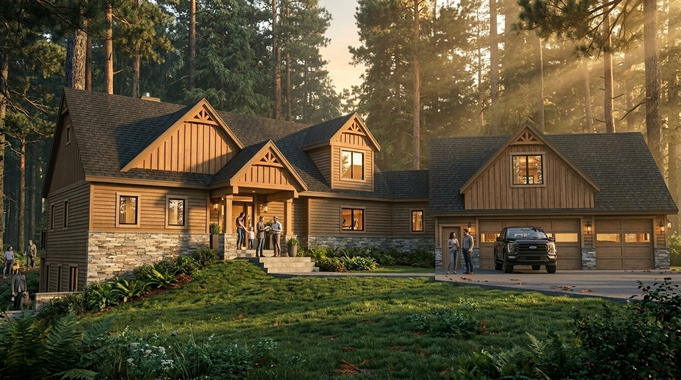 Welcome to the start of your fine crafted home.